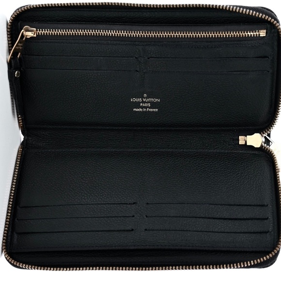 Loui Vuitton Noir Empreinte Monogram Secret Organizer Wallet - Picture 2 of 13